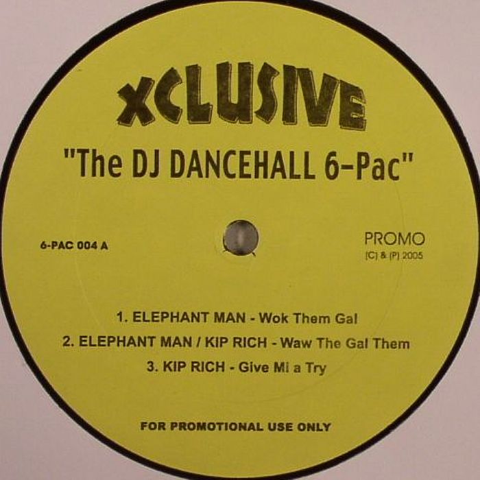 ELEPHANT MAN/KIP RICH/VIBES CARTEL/SHOW KI RU/COBRA - The DJ Dancehall 6 Pac