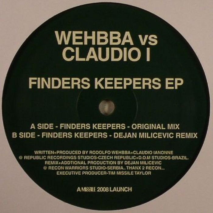 WEHBBA vs CLAUDIO I - Finders Keepers EP
