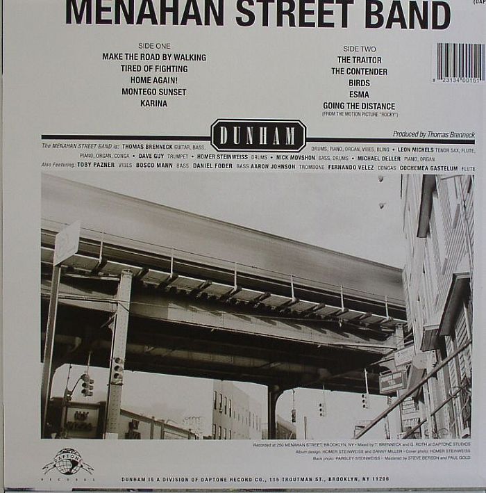 MENAHAN STREET BAND - Make The Road By Walking