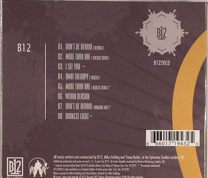 B12 - Last Days Of Silence (Remixes)