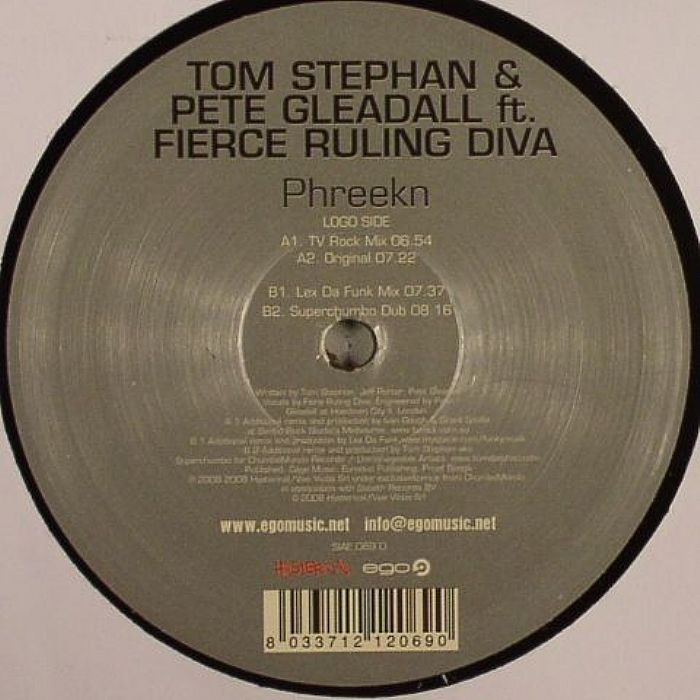 STEPHAN, Tom/PETE GLEADALL feat FIERCE RULING DIVA - Phreekn