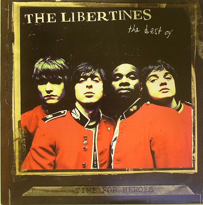 The Libertines – Time For Heroes: The Best Of The Libertines vinyl cover