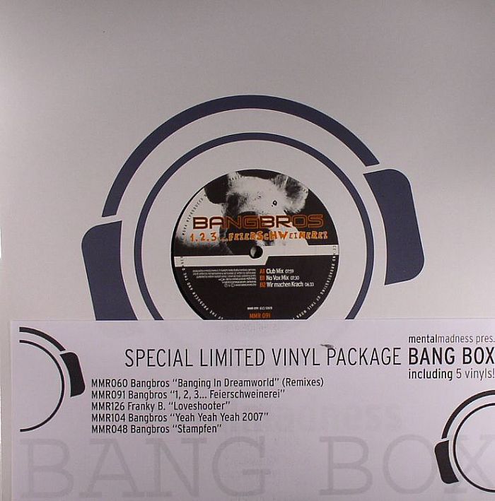 BANGBROS/FRANKY B - Mental Madness Presents Bang Box: Special Limited Vinyl Package