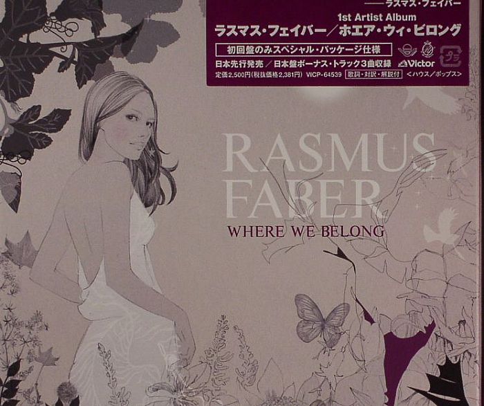 FABER, Rasmus - Where We Belong (Japanese version with 2 bonus tracks)