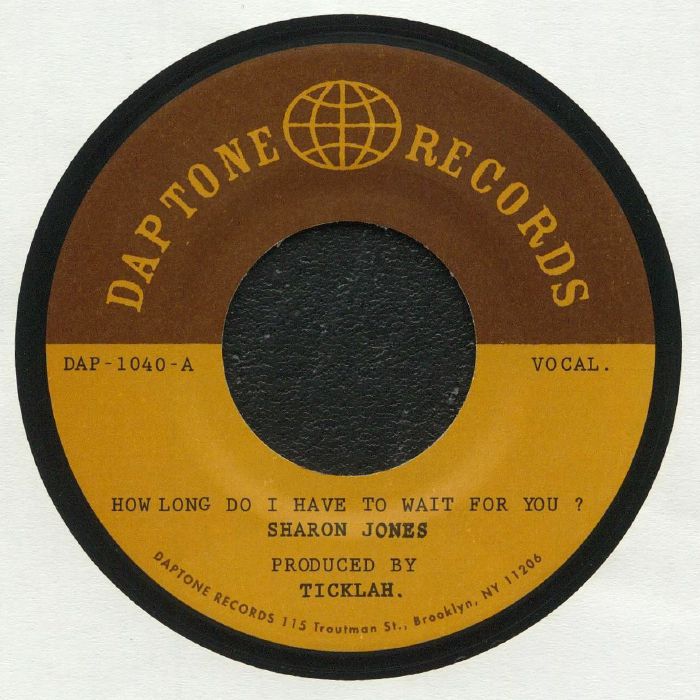 JONES, Sharon - How Long Do I Have To Wait For You? (riddim) (The Ticklah Mixes)