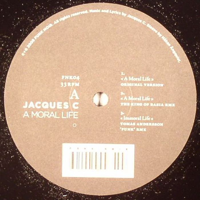 JACQUES C - A Moral Life (remixes)