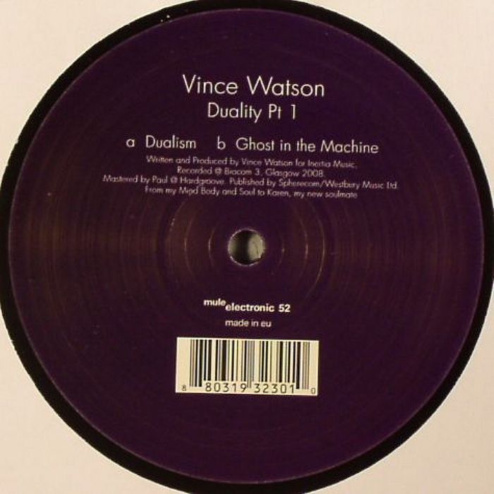 WATSON, Vince - Duality Part 1