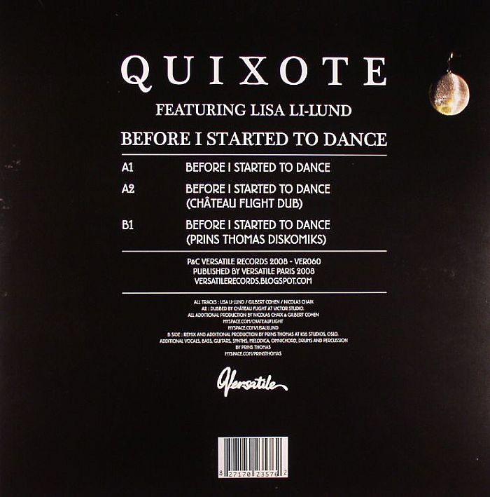 QUIXOTE feat LISA LI LUND - Before I Started To Dance