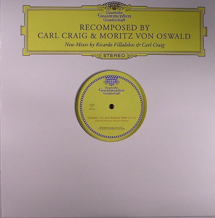 CRAIG, Carl/MORITZ VON OSWALD - Recomposed (Ricardo Villalobos & Carl Craig remixes)