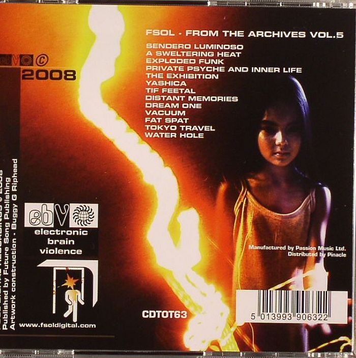 FUTURE SOUND OF LONDON, The - From The Archives: Vol 5