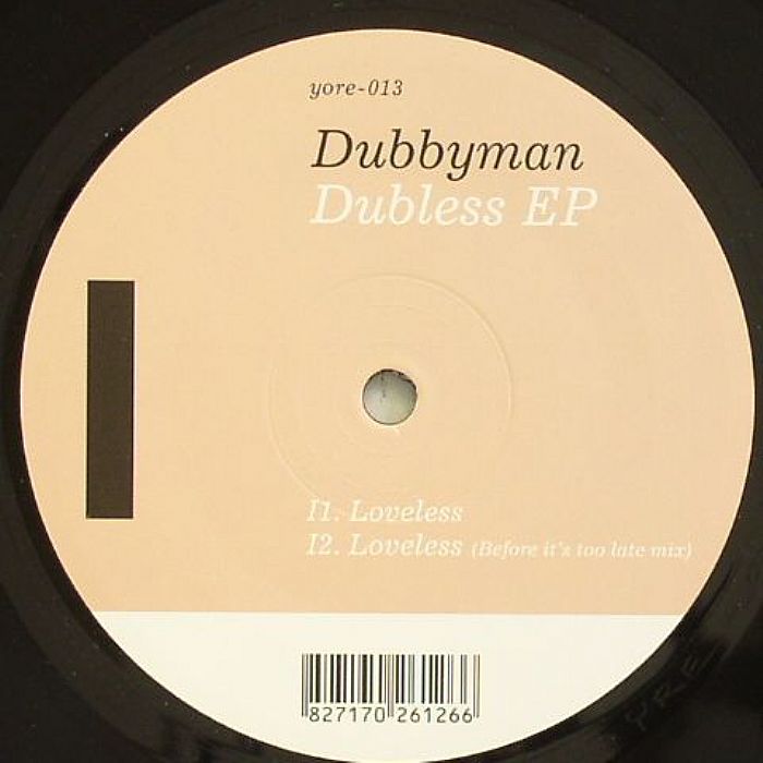 DUBBYMAN - Dubless EP