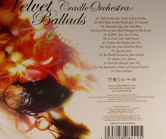 CRADLE ORCHESTRA Velvet Ballads vinyl at Juno Records.