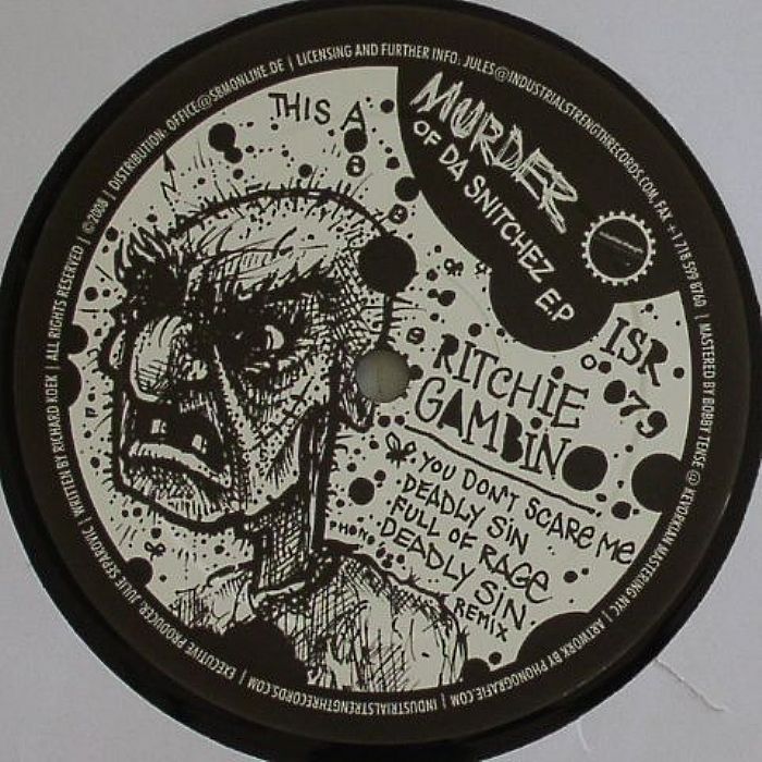 GAMBINO, Ritchie - Murder Of Da Snitchez EP