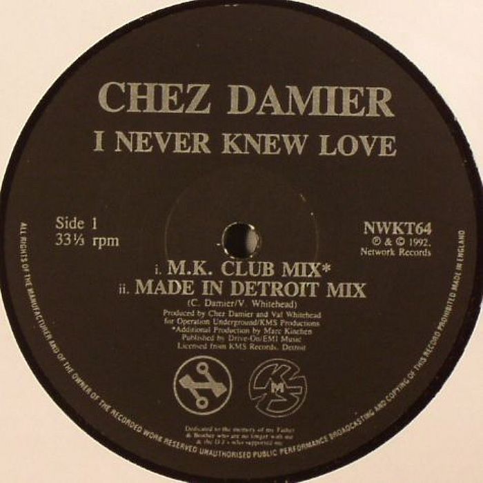 DAMIER, Chez - I Never Knew Love