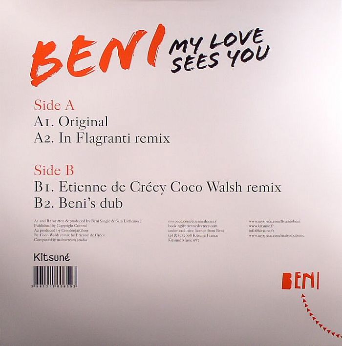 BENI - My Love Sees You