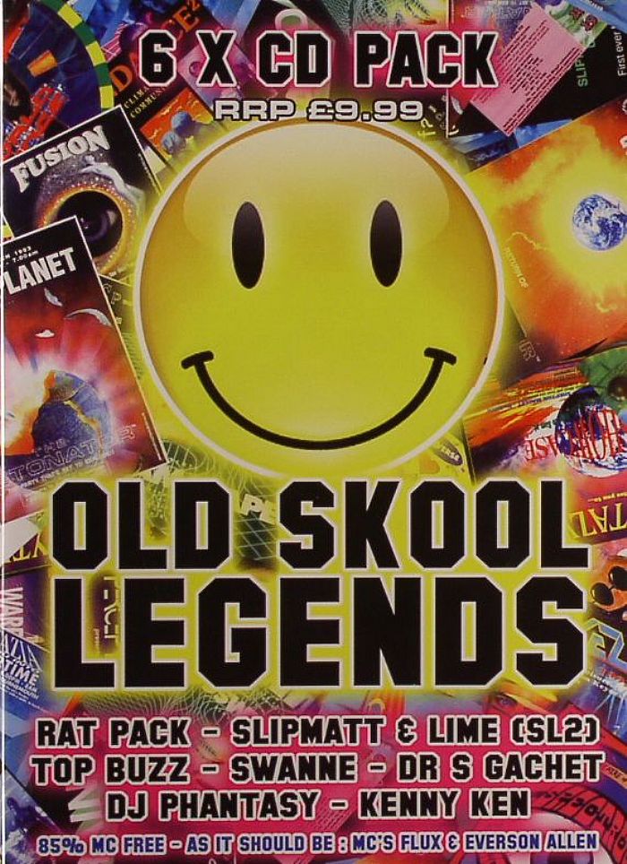 RAT PACK/SLIPMATT/LIME/TOP BUZZ/SWANNE/DR S GACHET/DJ PHANTASY/KENNY KEN/VARIOUS - Old Skool Legends
