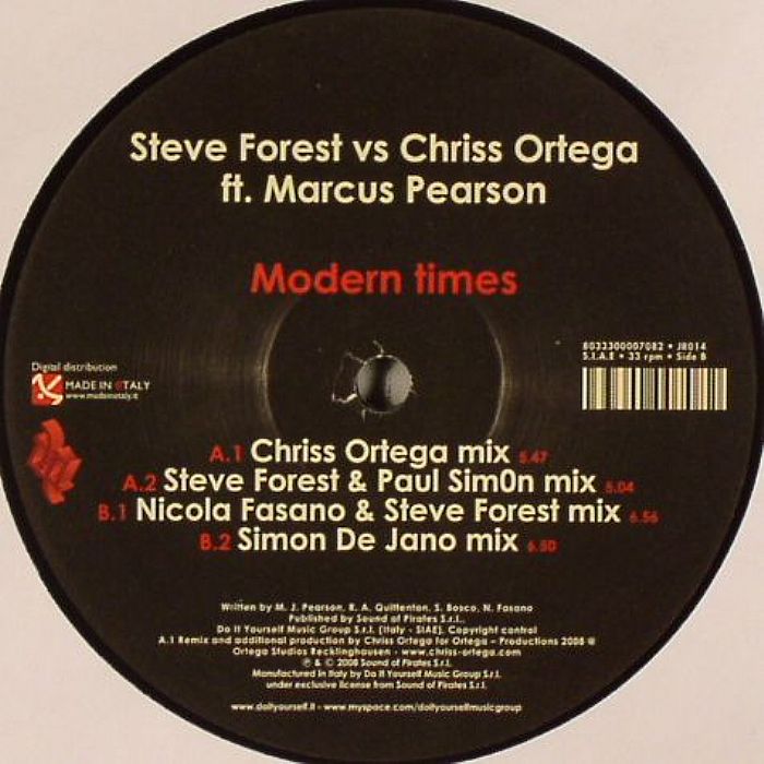 FOREST, Steve vs CHRISS ORTEGA feat MARCUS PEARSON - Modern Times