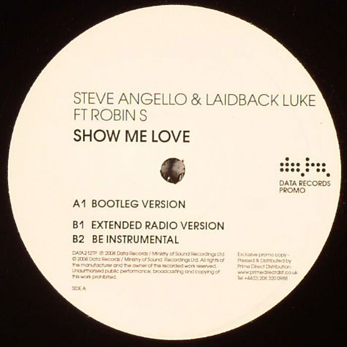 ANGELLO, Steve/LAIDBACK LUKE feat ROBIN S - Show Me Love