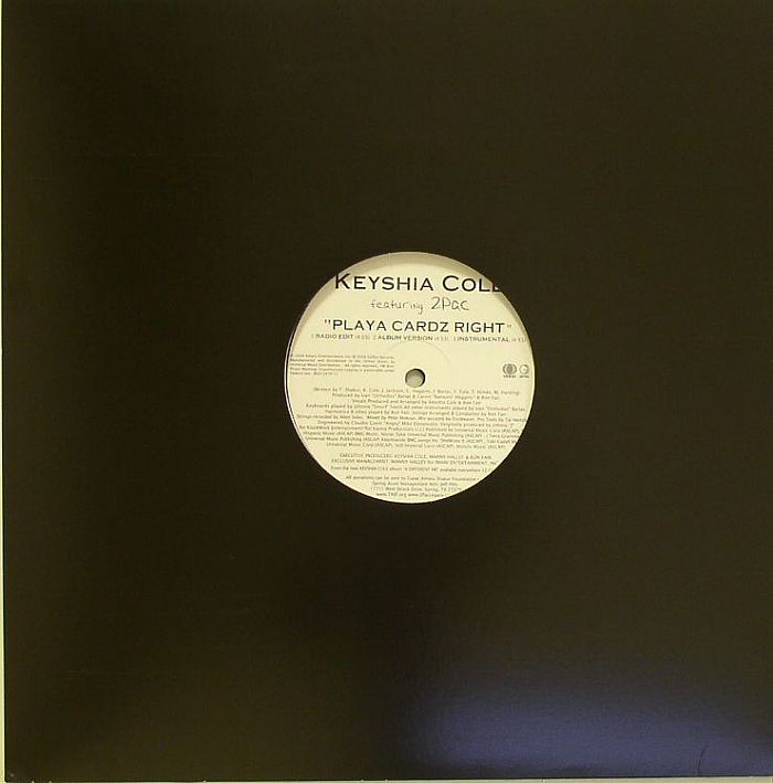 Keyshia COLE feat 2PAC Playa Cardz Right vinyl at Juno Records.