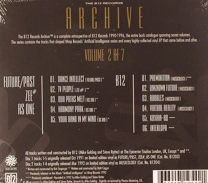 B12 - Archive Volume 2