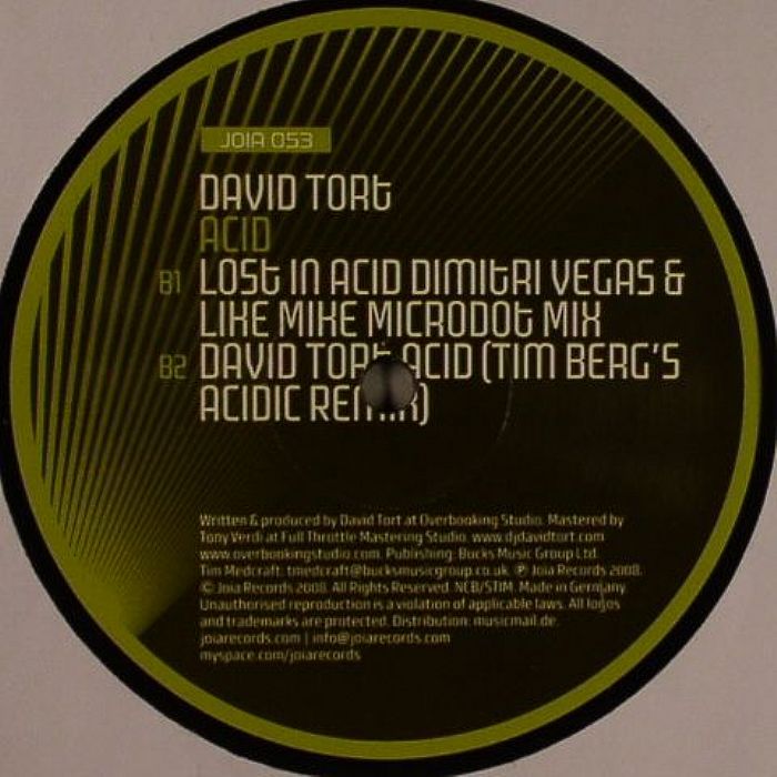 TORT, David - Acid