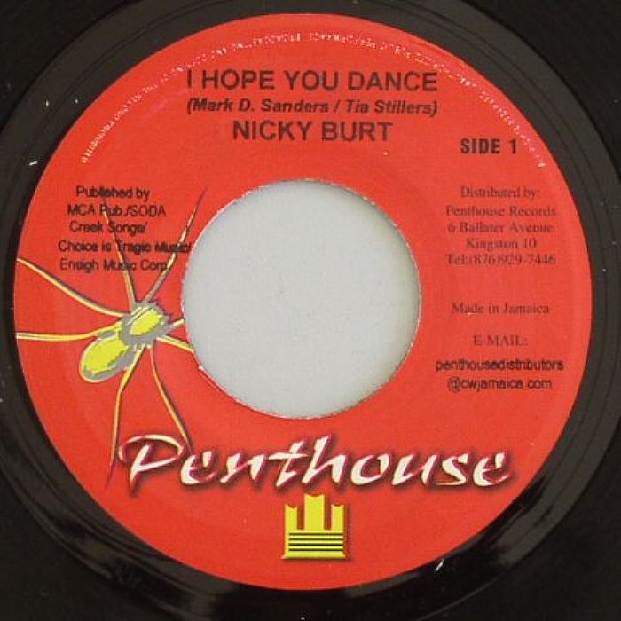 BURT, Nicky/HEATHER CUMMINGS - I Hope You Dance