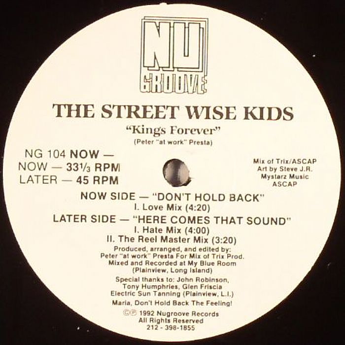 STREET WISE KIDS, The - Kings Forever