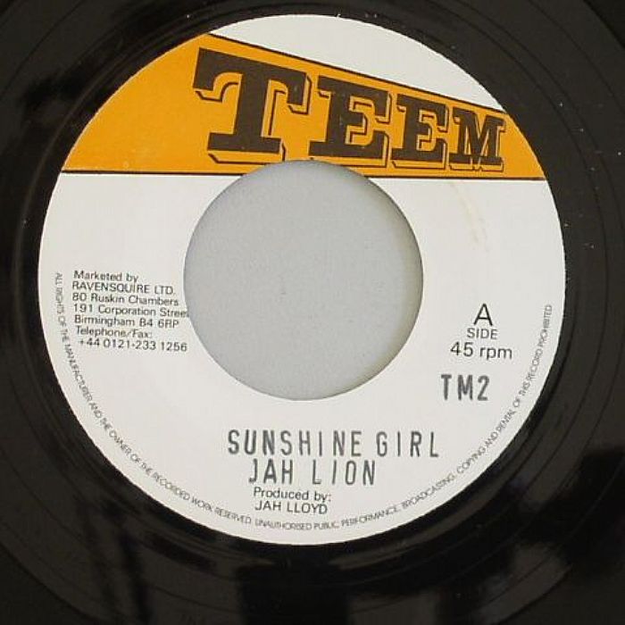 JAH LION/KING TUBBYS - Sunshine Girl (Ain't No Sunshine Riddim)
