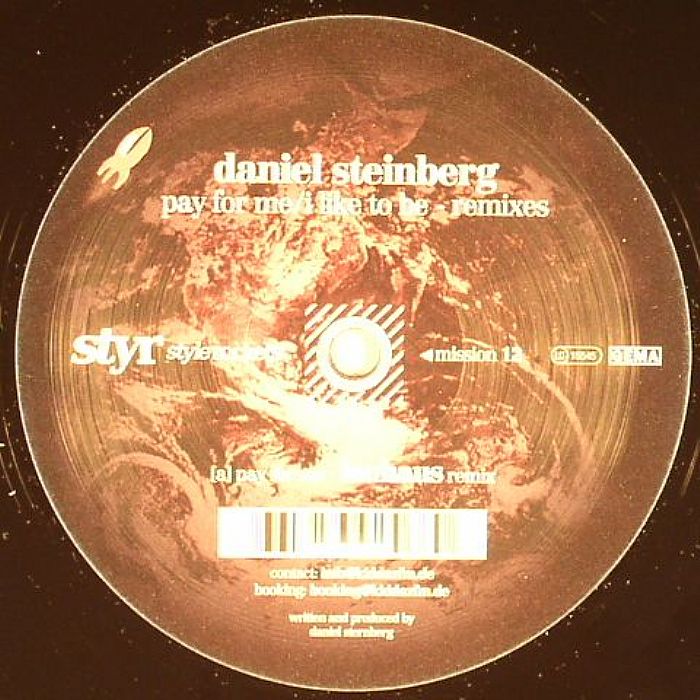 STEINBERG, Daniel - Pay For Me (remixes)