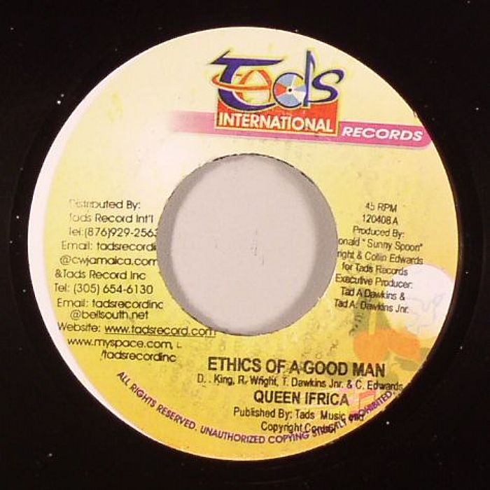 QUEEN IFRICA - Ethics Of A Good Man (Chemistry Riddim)