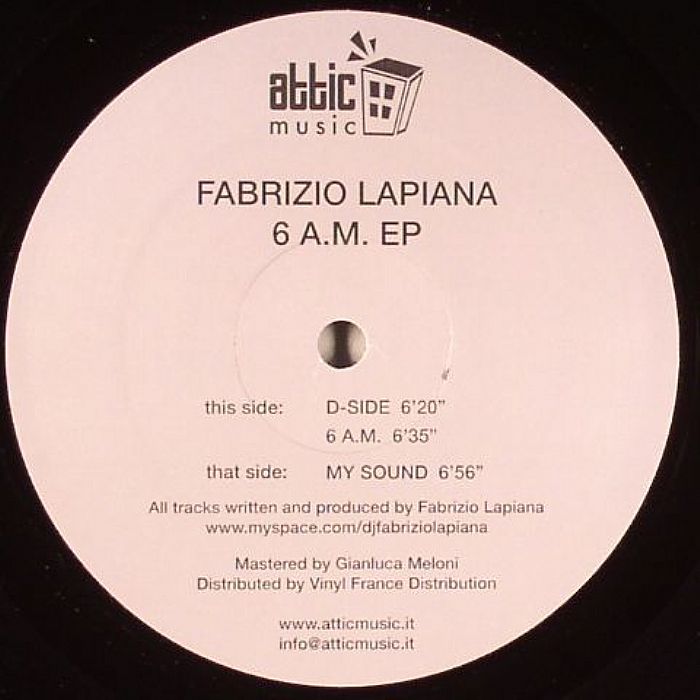 LAPIANA, Fabrizio - 6 AM EP