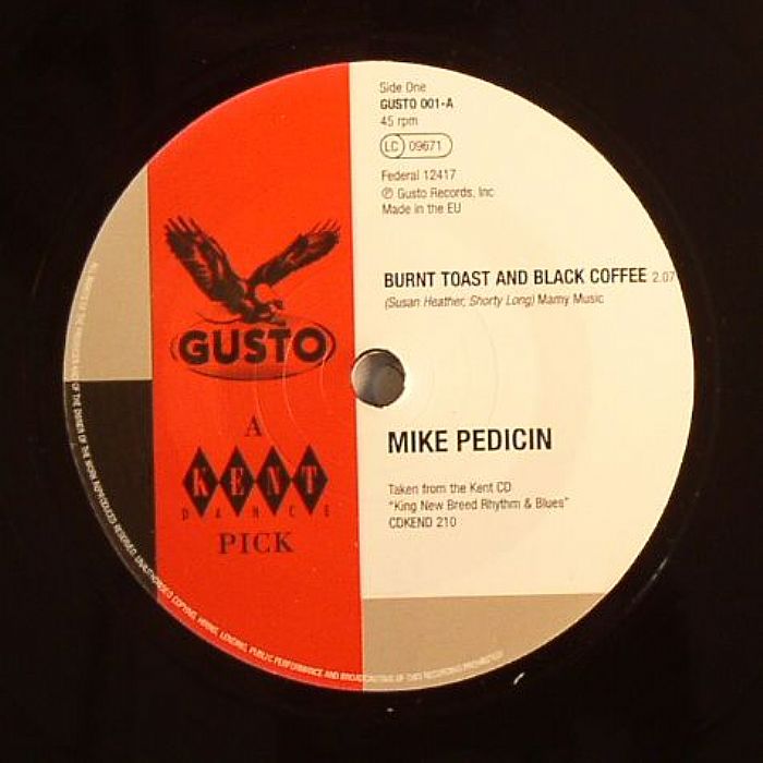 Mike PEDICIN/T C LEE & THE BRICKLAYERS - Burnt Toast & Black Coffee