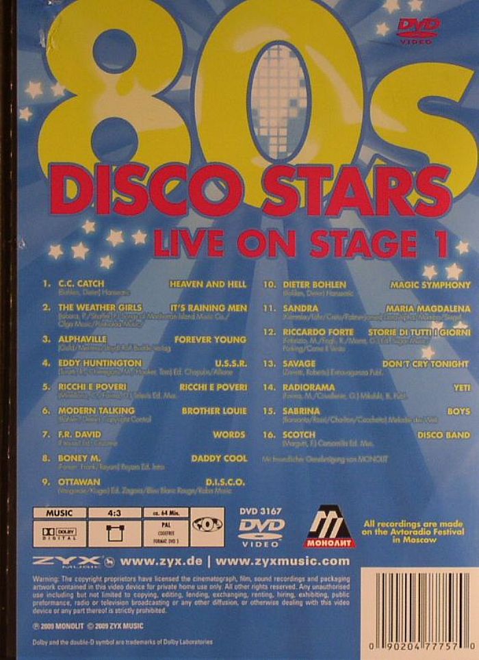 80s Disco Stars Live On Stage 1 at Juno Records.