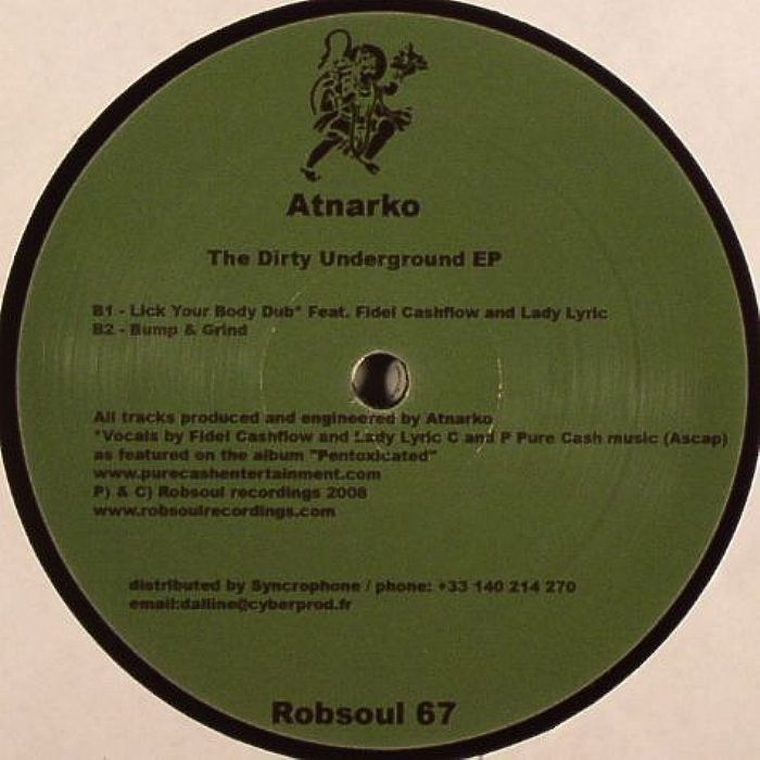 ATNARKO feat FIDEL CASHFLOW/LADY LYRIC - The Dirty Underground EP