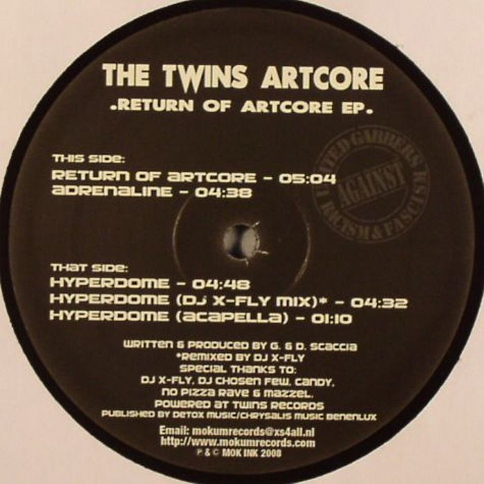 TWINS ARTCORE, The - Return Of Artcore EP
