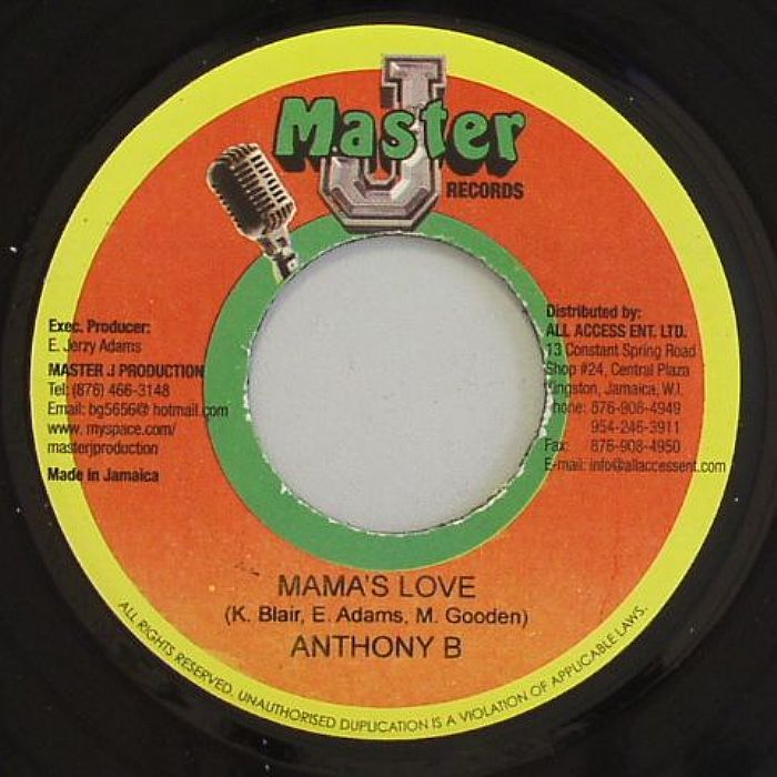ANTHONY B/LUTAN FYAH - Mama's Love (True Life Riddim)