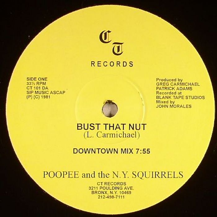 POOPEE & THE NY SQUIRRELS - Bust That Nut