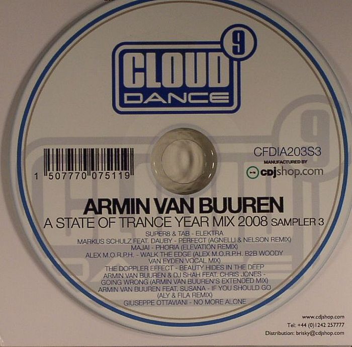 VAN BUUREN, Armin - A State Of Trance Year Mix 2008: Sampler 3