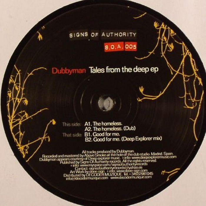 DUBBYMAN - Tales From The Deep EP