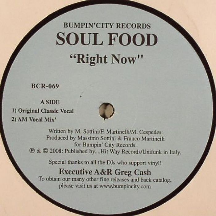 SOULFOOD - Right Now