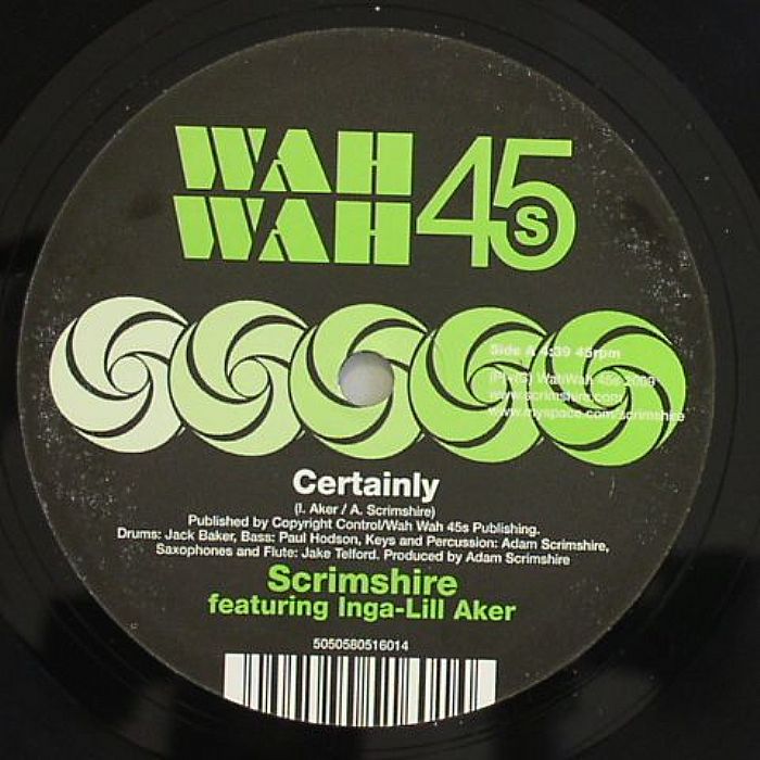 SCRIMSHIRE feat INGA LILL AKER/ROB HYND - Certainly