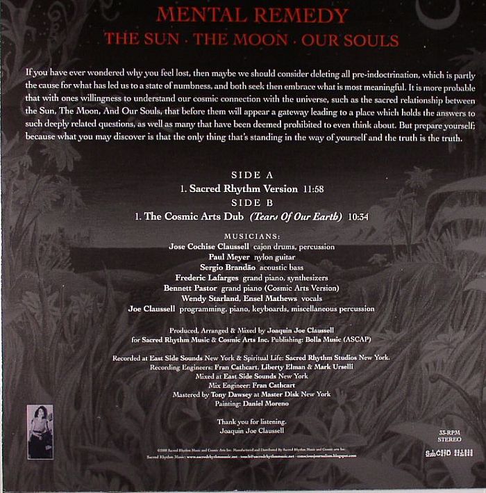 MENTAL REMEDY - The Sun The Moon Our Souls (A Cosmic Ritual)