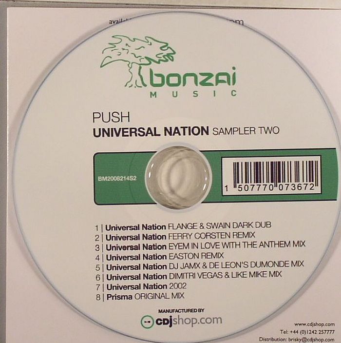 PUSH - Universal Nation Sampler Two
