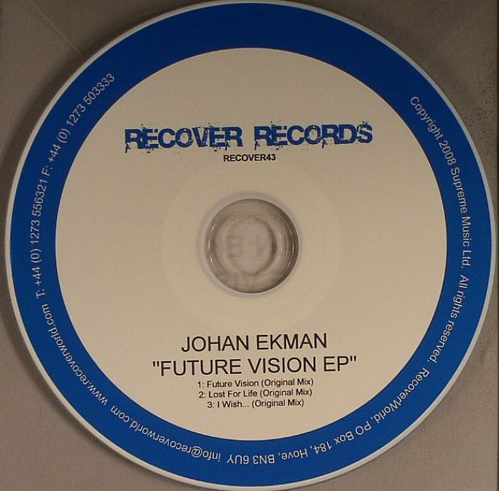 EKMAN, Johan - Future Vision EP