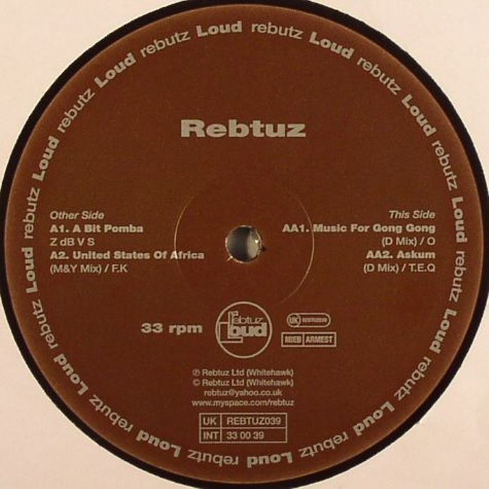 ZERO DB vs SWITCH/FELA KUTI/OSABISA/THE ETHIOPIAN QUINTET - Rebtuz 039