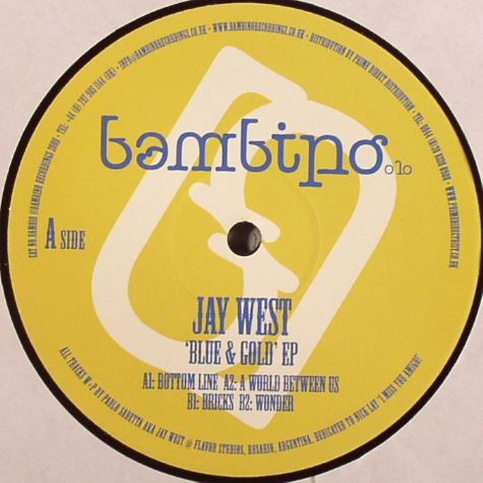 WEST, Jay - Blue & Gold EP