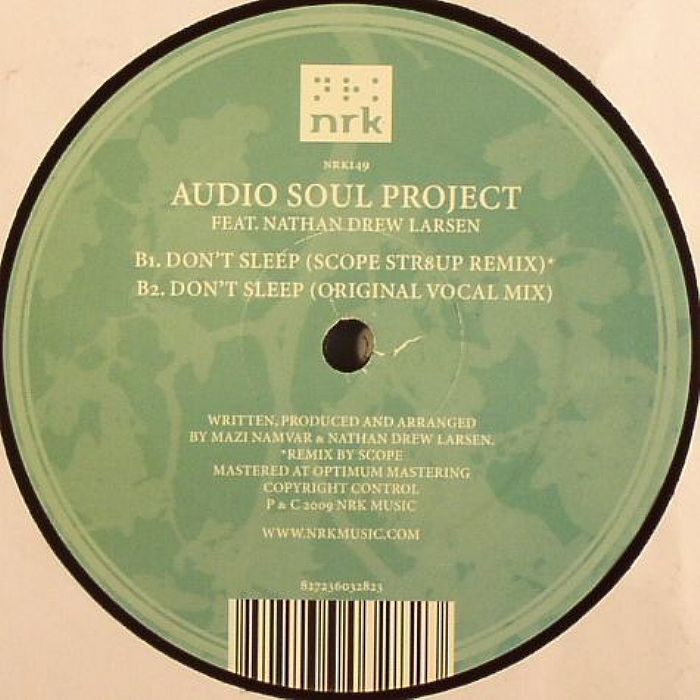 AUDIO SOUL PROJECT feat NATHAN DREW LARSEN - Don't Sleep