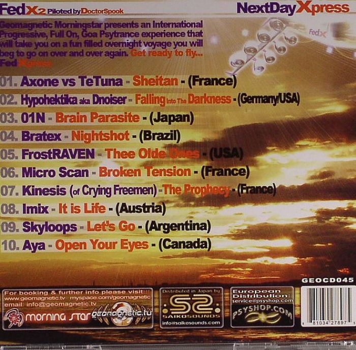 FED X2/DOCTOR SPOOK/VARIOUS - Next Day Express