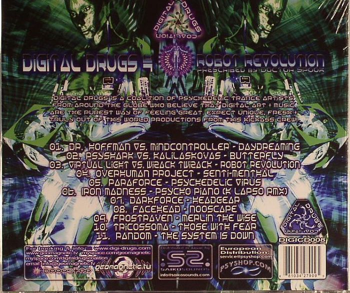 DOCTOR SPOOK/VARIOUS - Digital Drugs 4: Robot Revolution
