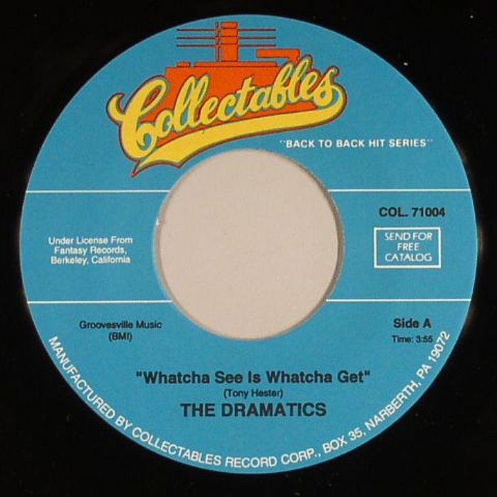 DRAMATICS, The - Whatcha See Is Whatcha Get